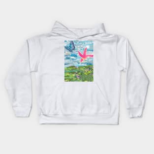 Thinking of You Card Kids Hoodie